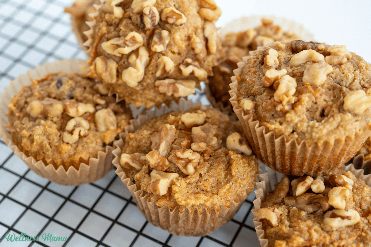 Fluffy Almond Flour Muffins (5 Ways)